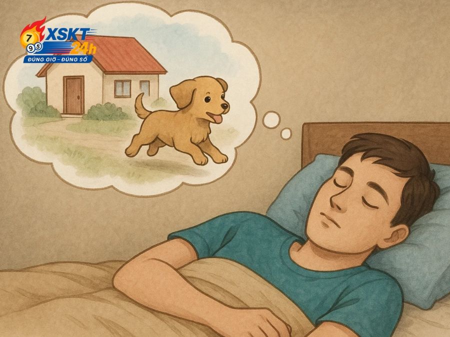 Chiêm báo thấy chó con chạy vào nhà: dấu hiệu tốt về tài lộc, vận may
