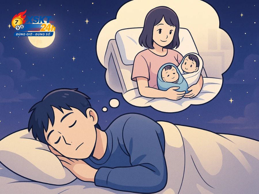Mơ thấy người khác sinh con báo hiệu bạn sắp nhận được cơ hội từ bên ngoài