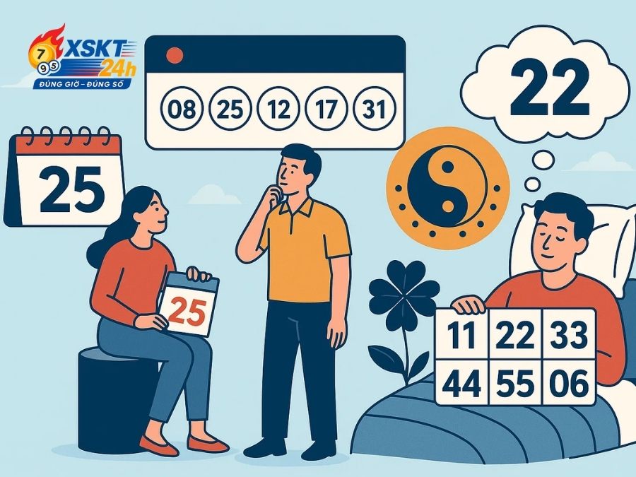 Chọn số Vietlott 6/55 theo ngày sinh, biển số xe, yếu tố tâm linh