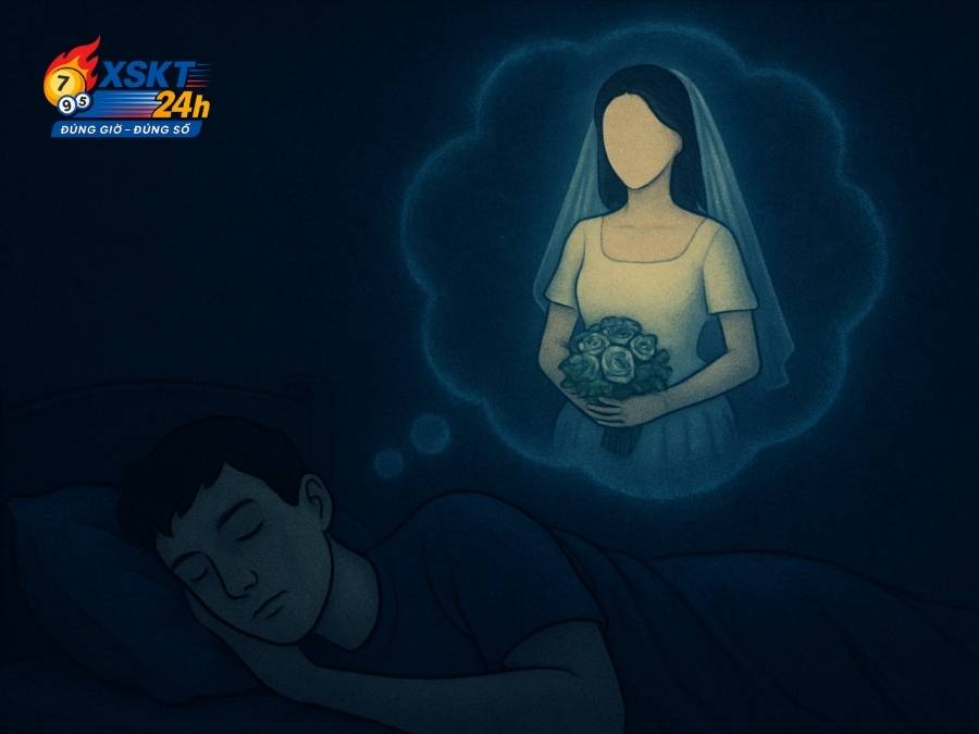 Mơ lấy vợ nhưng không nhìn rõ mặt cô dâu