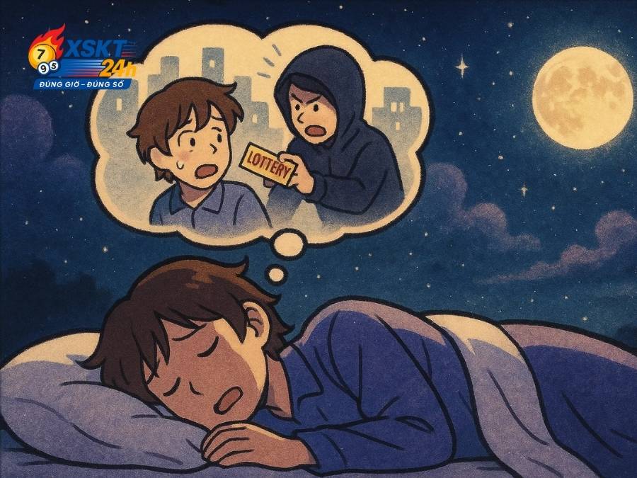 Giải mã giấc mơ bị cướp giật vé số