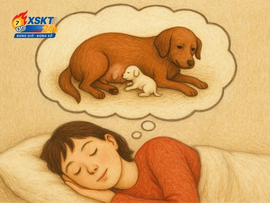 Mơ thấy chó đẻ một con khuyên bạn nên kiên nhẫn và trân trọng từng bước đi nhỏ