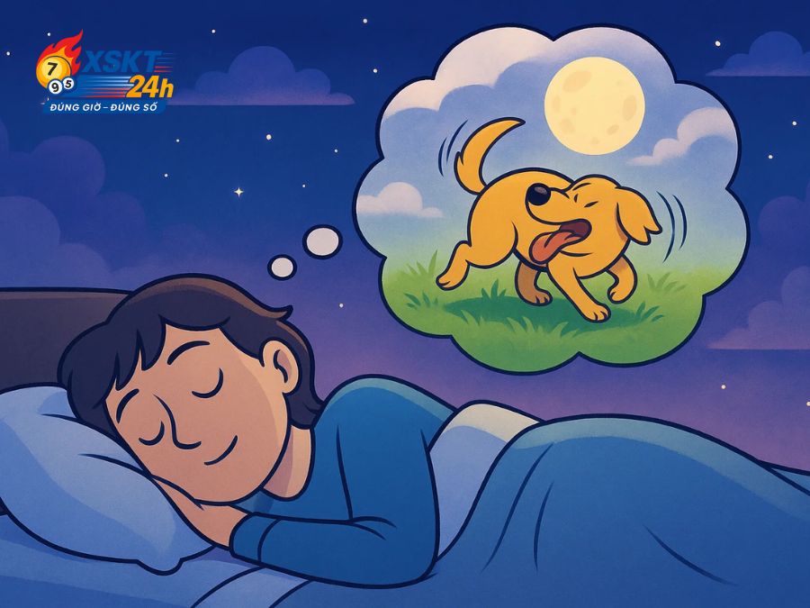 Mơ thấy con chó vàng chạy vòng quanh đuôi báo hiệu sự bế tắc trong tư duy