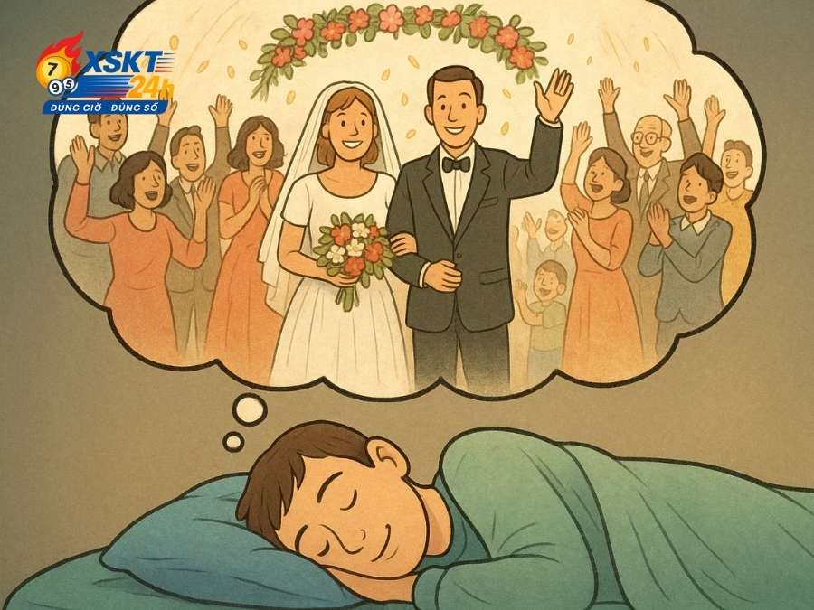 Chiêm bao về đám cưới bạn bè - Tình bạn bền chặt, hỗ trợ