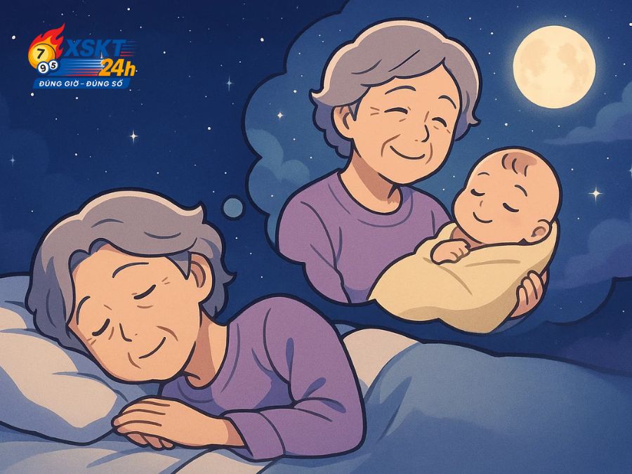 Mơ đẻ con gái khi đã lớn tuổi là điềm báo thành công bất ngờ sẽ đến