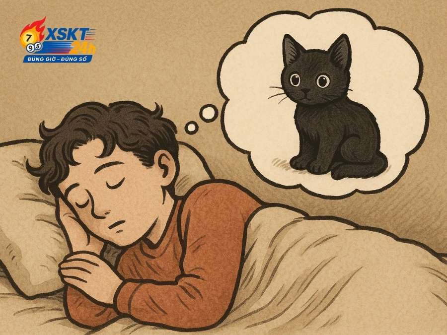 Mơ thấy mèo con đen báo hiệu cần đề phòng điều ẩn giấu