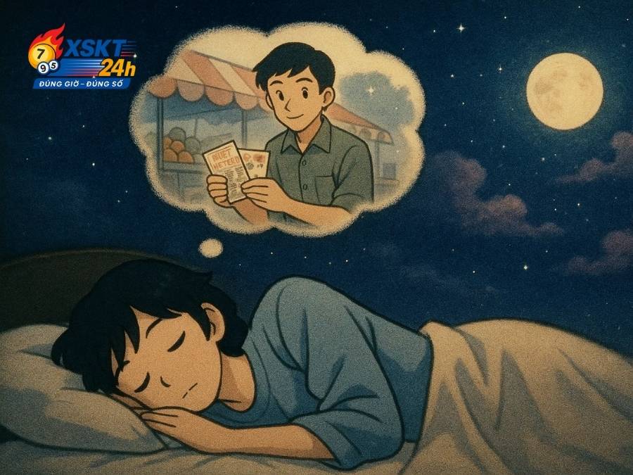 Mơ thấy người bán vé số điềm lành hay dữ?