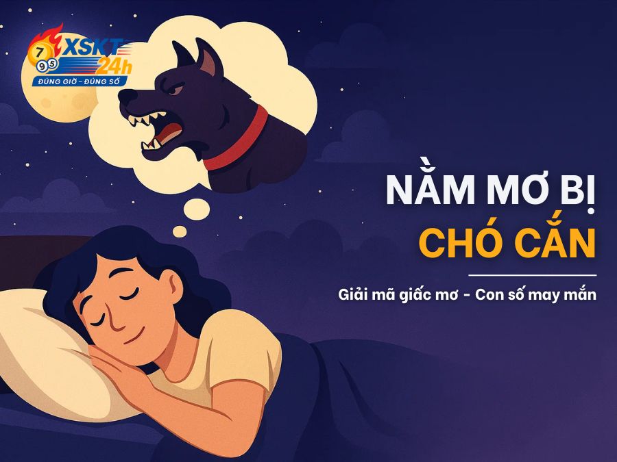 Nằm mơ thấy bị chó cắn