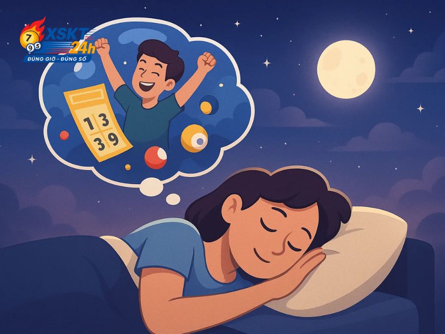 Chiêm bao thấy bạn thân trúng số