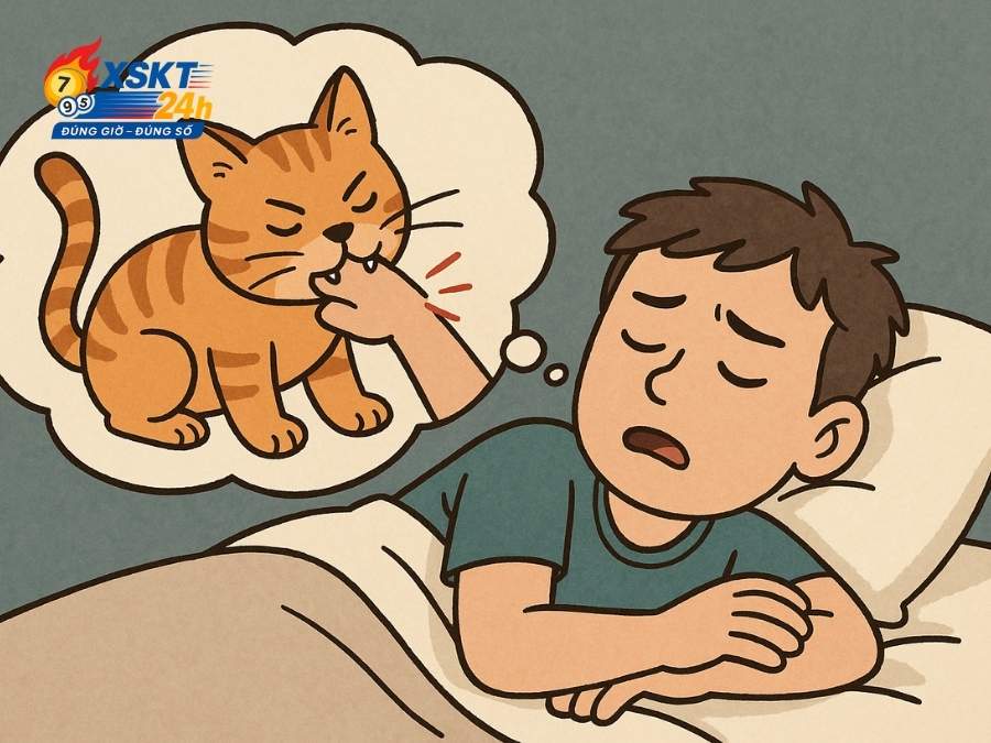 Mơ thấy bị mèo cắn là cảnh báo thận trọng trong các mối quan hệ và công việc
