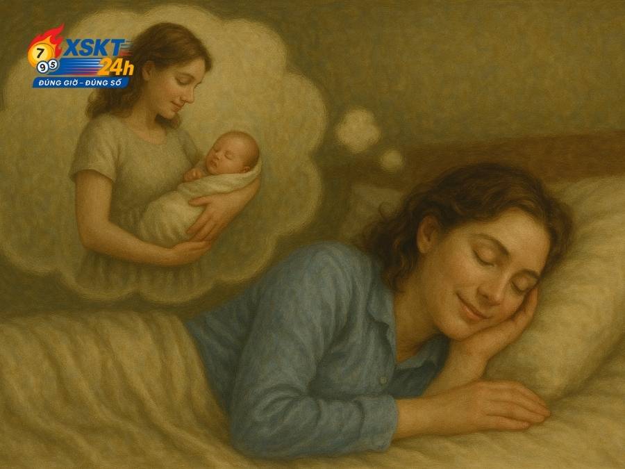 Mơ thấy mang thai và sinh con là điềm báo tốt lành