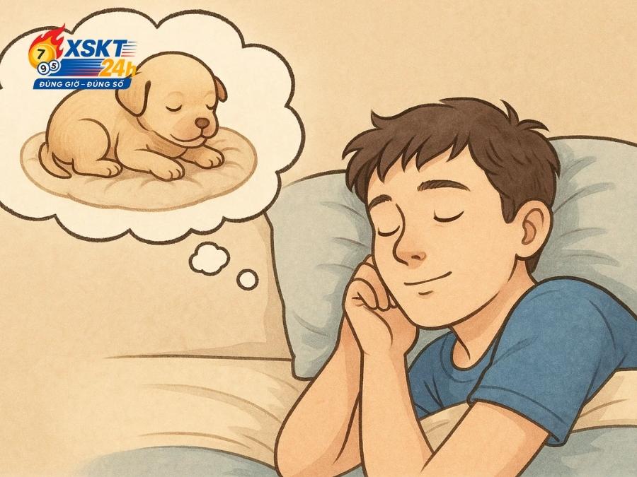 Mơ thấy chó con mới đẻ dấu hiệu của khởi đầu tích cực