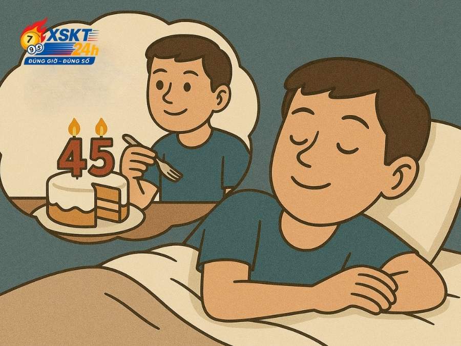 Chiếc bánh ngọt trong giấc mơ - ẩn chứa con số đổi đời!