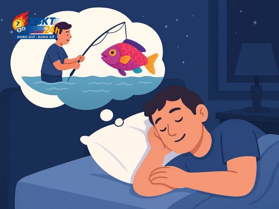 Nằm mộng thấy câu được cá lạ mang đến dự cảm về điều mới mẻ, khác biệt