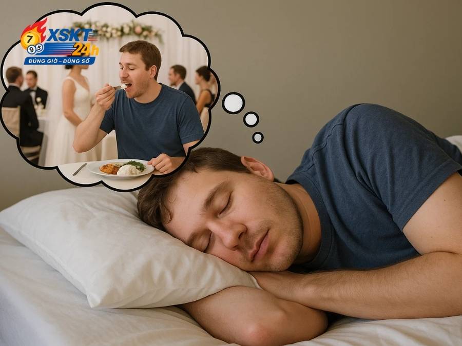 Chiêm bao thấy ăn cơm ở đám cưới