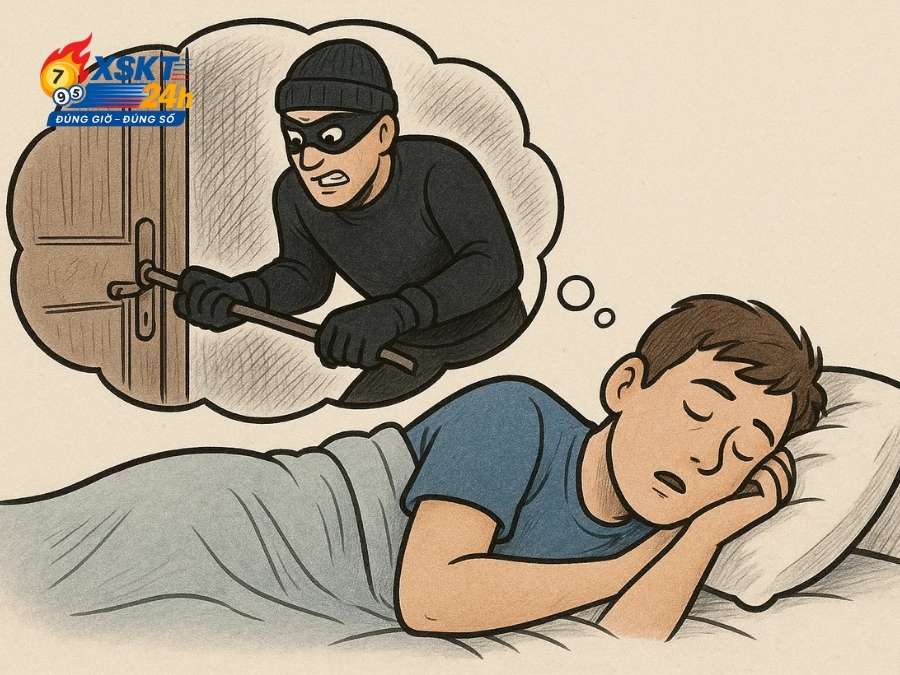 Mơ thấy trộm cạy cửa lúc vắng nhà – Xa rời cảm giác an toàn