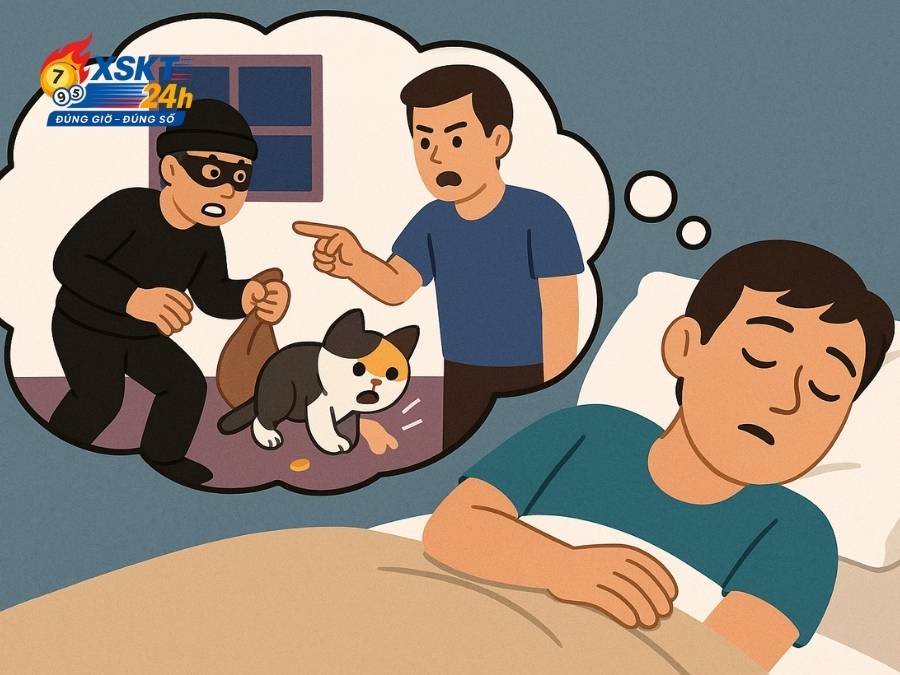 Mơ bị phát hiện trộm – Sống dè dặt, sợ ánh mắt đánh giá