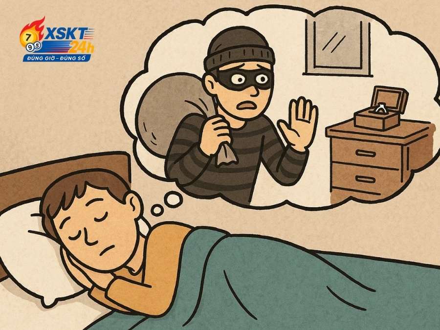 Mơ thấy đi ăn trộm không lấy – Thăm dò, chưa dám thể hiện