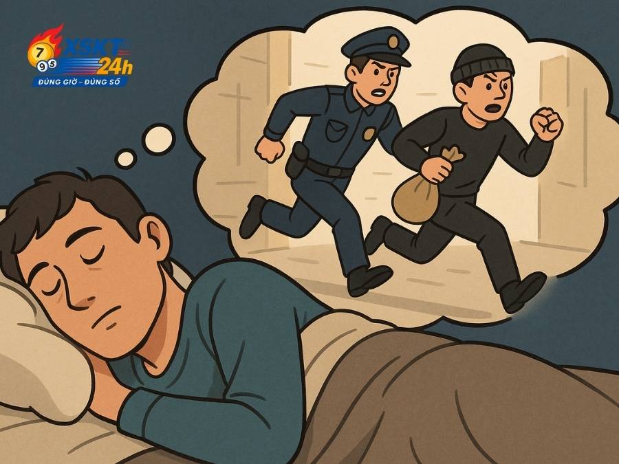 Nằm mộng thấy bản thân ăn trộm bị truy đuổi – Cần giải tỏa căng thẳng