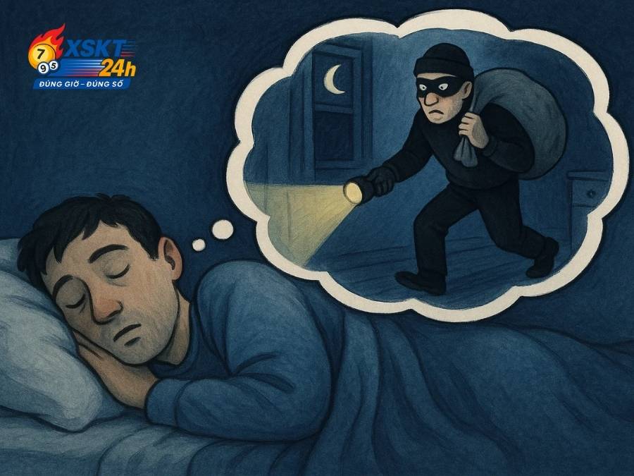 Mơ thấy trộm vào nhà lúc nửa đêm – Củng cố tin tưởng, bảo vệ giá trị