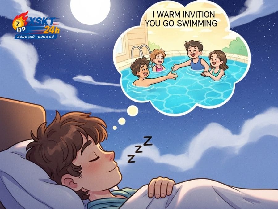 Mơ thấy người khác bơi hoặc cùng mình bơi