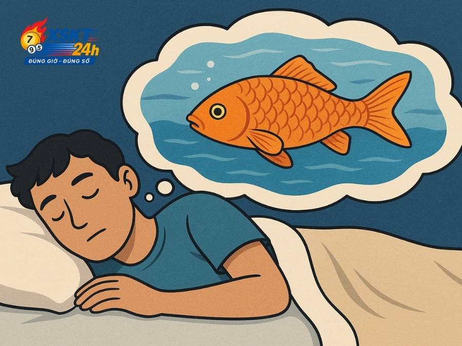Mơ cá chép bơi – Điềm báo thuận lợi, cần tin bản lĩnh