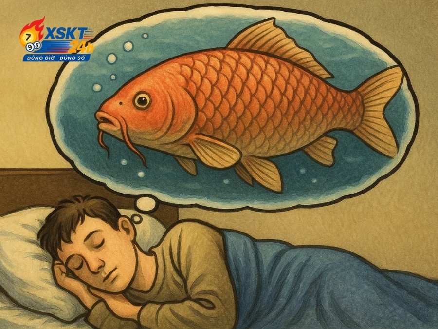 Chiêm bao thấy cá chép to – Phản chiếu ý chí mạnh mẽ