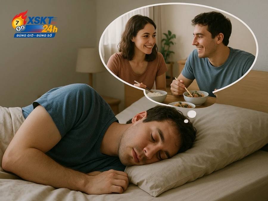 Mơ thấy ăn cơm với người yêu – tín hiệu của sự gắn kết và yêu thương