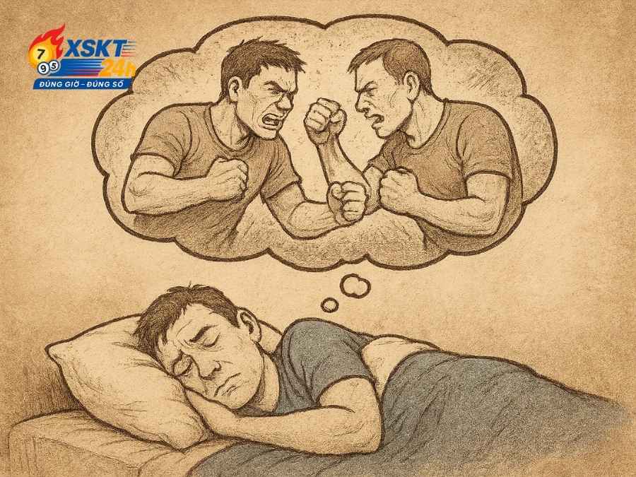 Mơ đánh nhau với bạn bè - Báo hiệu cảm xúc khó nói
