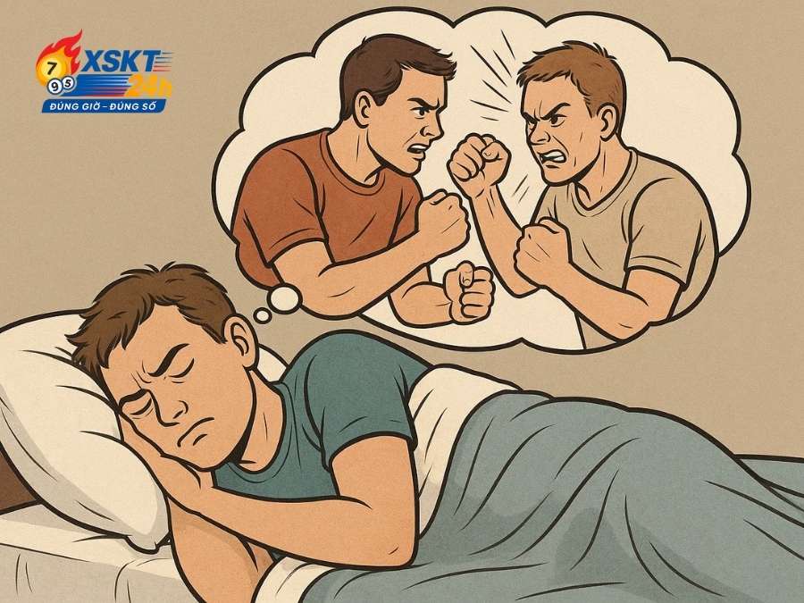 Mơ có cảm giác giận dữ khi đánh nhau – Dấu hiệu của sự kìm nén