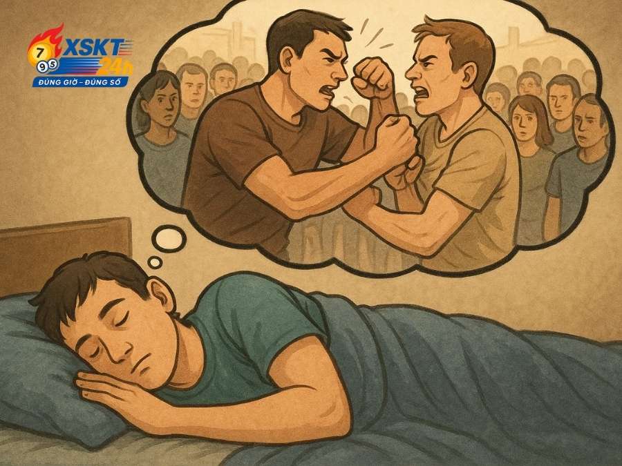 Mơ thấy đánh lộn giữa chốn đông người – Phản ánh sợ công khai