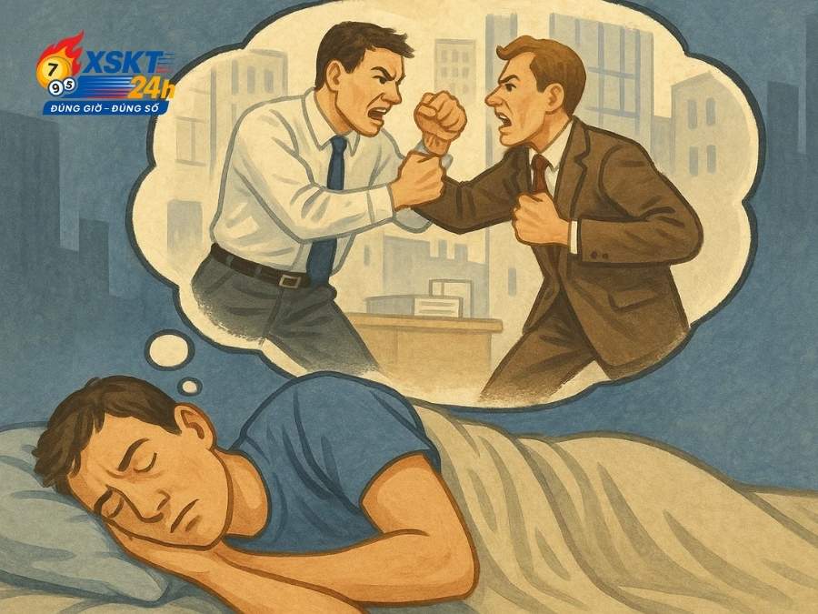Mơ thấy đánh nhau ở công ty – Báo hiệu cạnh tranh