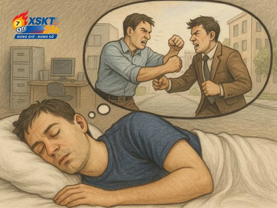 Nằm mộng thấy người lạ đánh nhau – Phản ánh sự bức bối