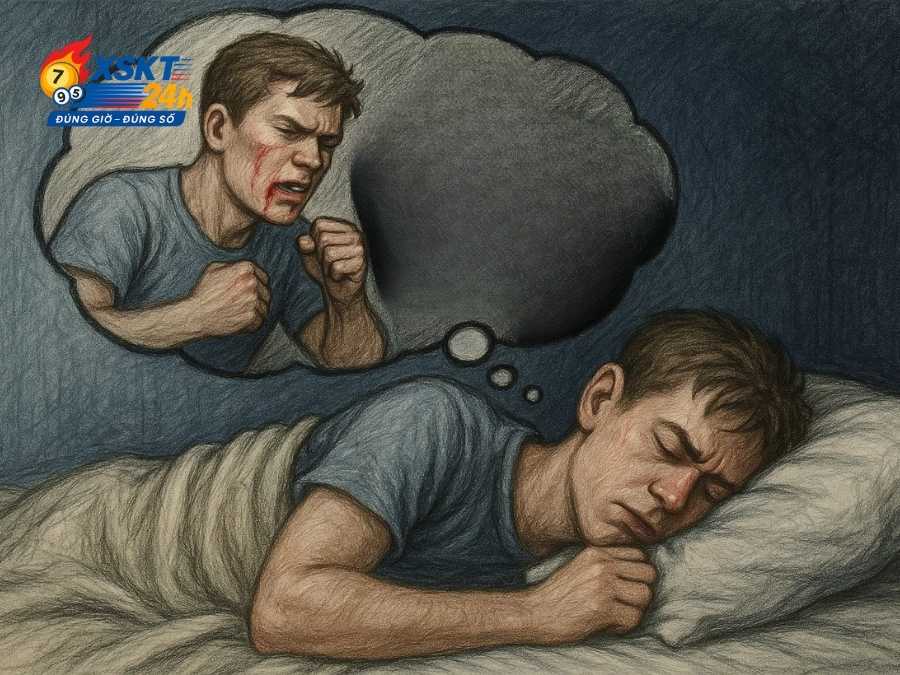 Mơ thấy đánh nhau mình bị chảy máu – Cảm thấy bị áp đảo