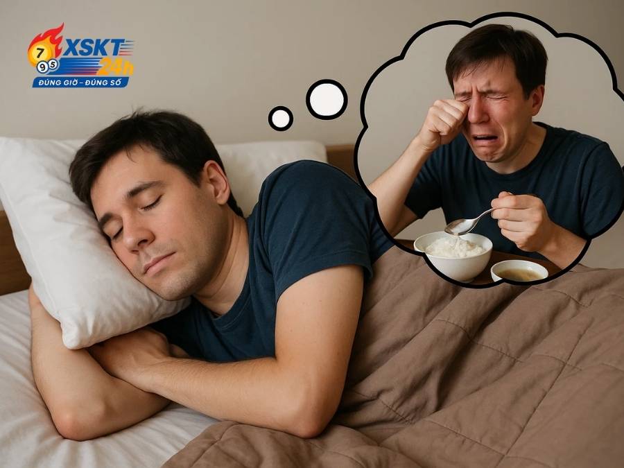 Mơ ăn cơm nhưng bật khóc – dấu hiệu của nỗi buồn đang bị chôn giấu