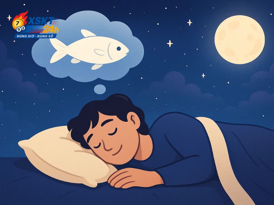 Nằm mơ thấy 1 con cá trắng - Dấu hiệu của sự độc lập